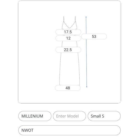 MILLENIUM Sundress Maxi Dress Womens Small S Orange White Tie Dye Tiered Beachy - Picture 2 of 10